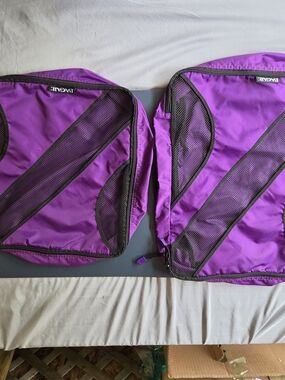 Bagail Compression Packing Cubes - Purple Travel Organizer
